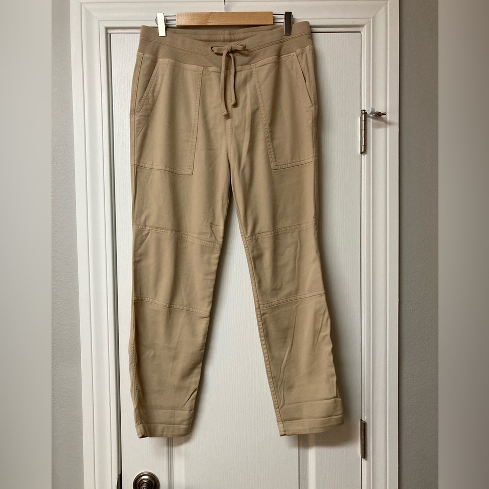 James Perse Sandstone Soft Drape Utility Pants size Medium NWT